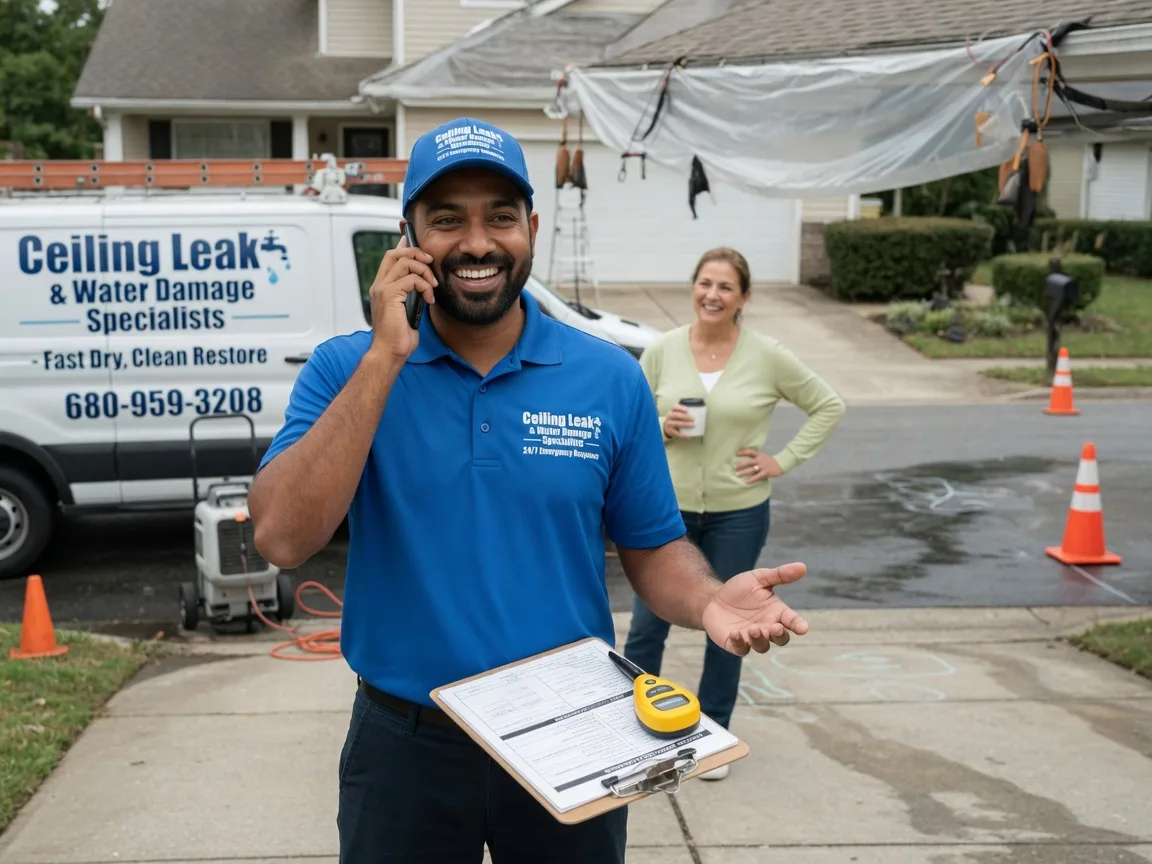 Ceiling Leak Cleanup Silverton, OR FAQs